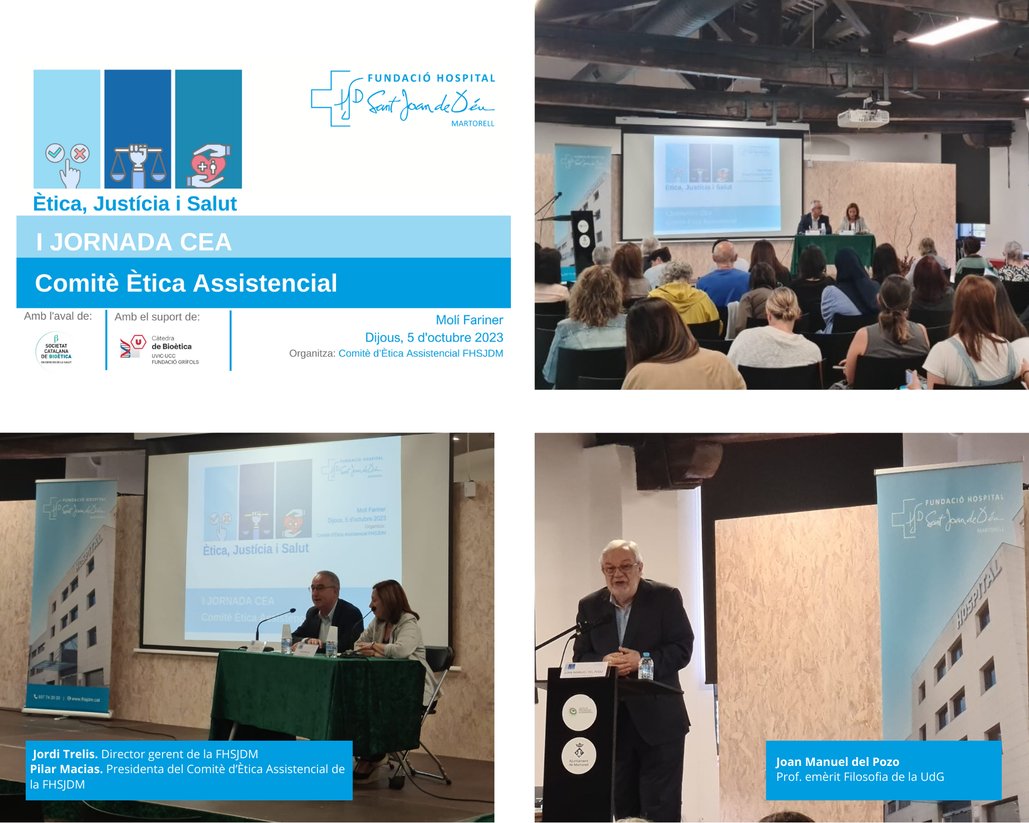 I Jornada CEA FHSJDM Ètica Justicia Salut