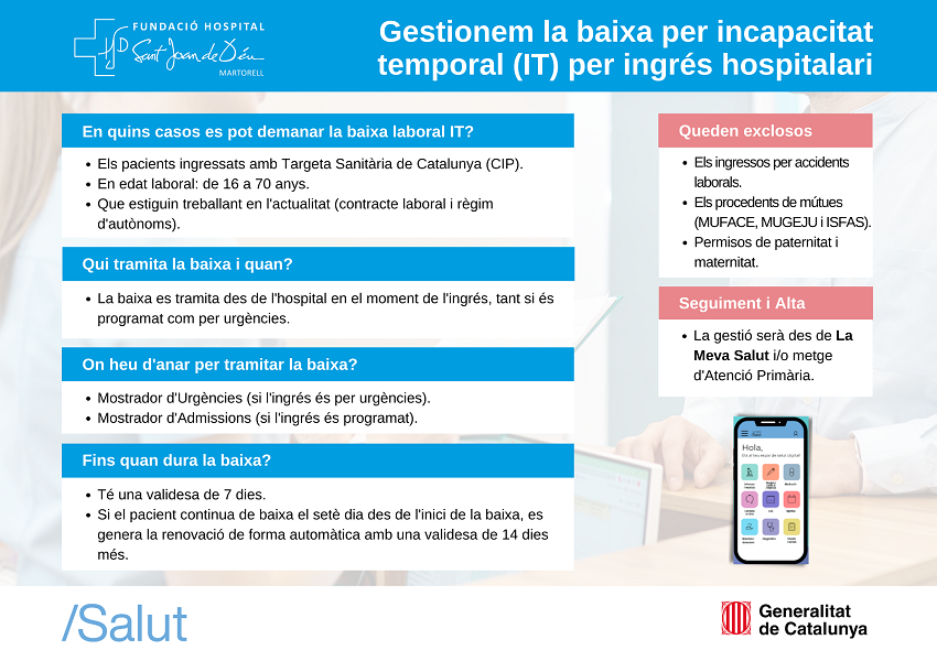 Gestió baixa IT FHSJDM