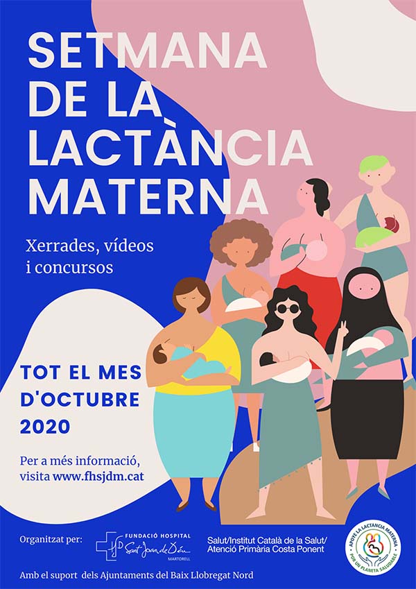 Cartell Setmana de la lactancia 2020