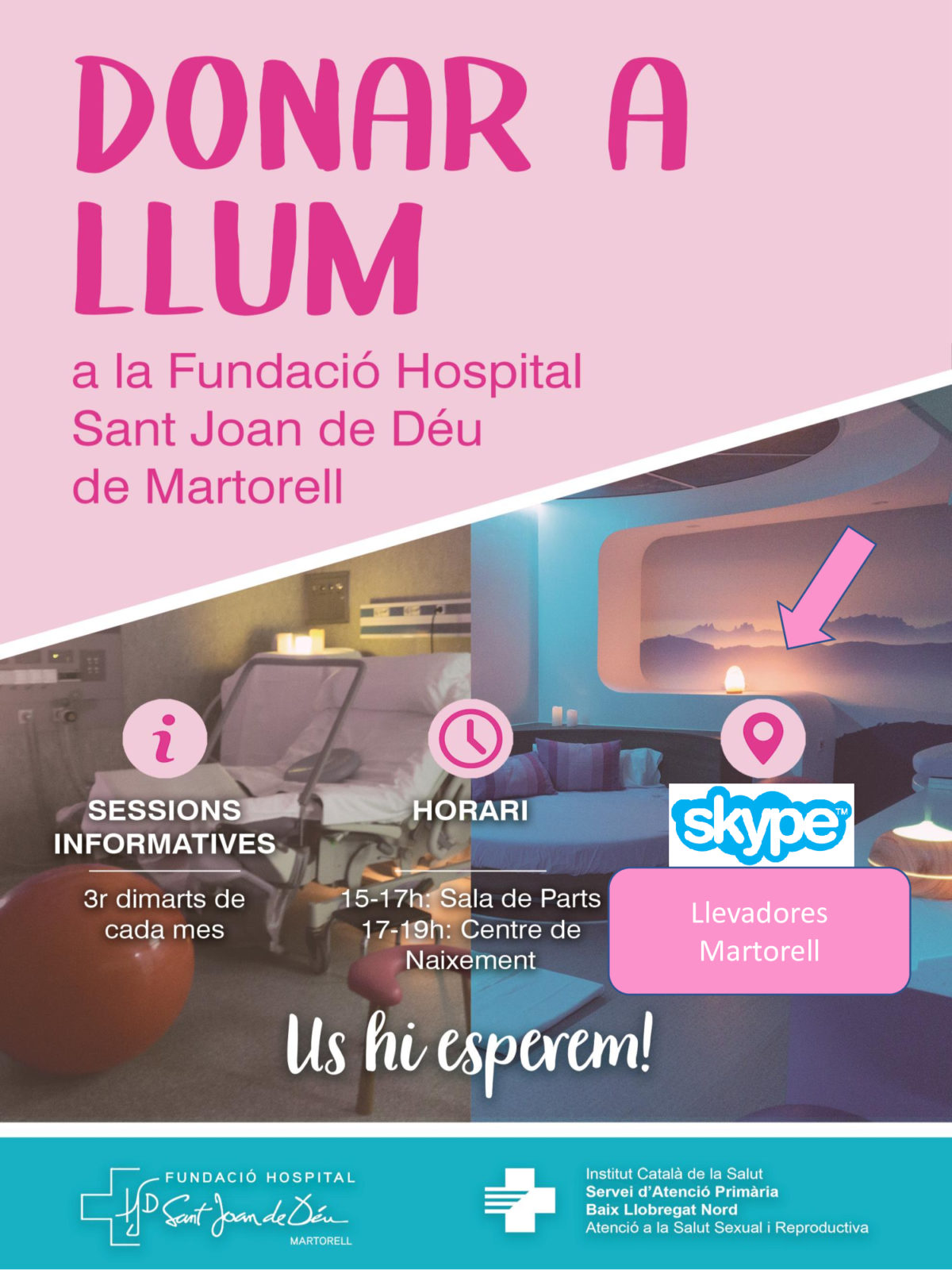 Sessions informatives per a pares i mares FHSJDM Skype