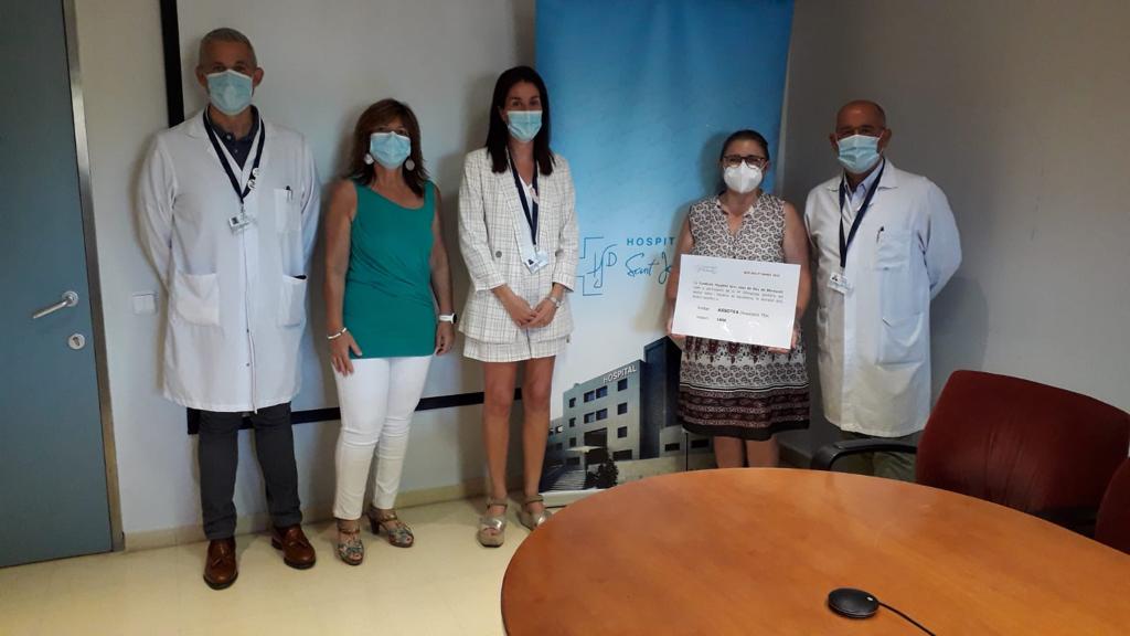 Donació ASSOTEA FHSJDM BCN SALUT GAMES 2021