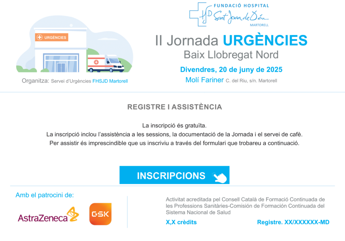 II Jornada Urgències Baix Llobregat Nord_FHSJDM 2025