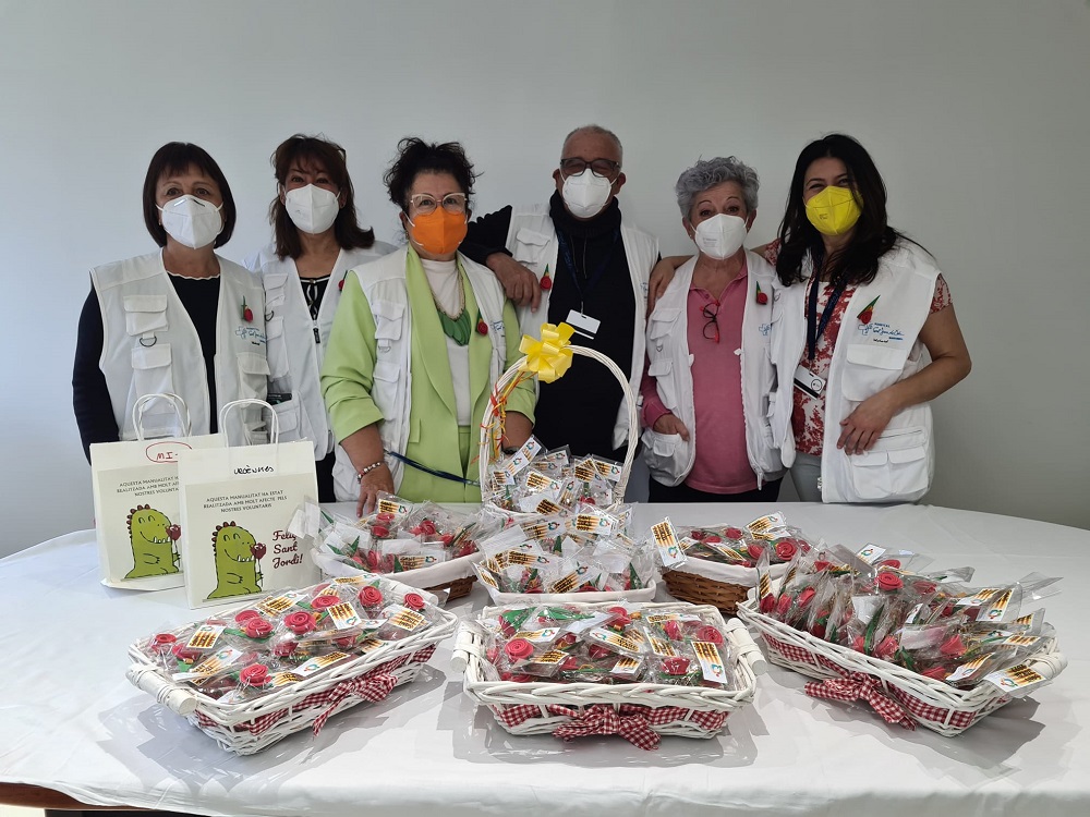 Voluntaris FHSJDM Sant Jordi 2022