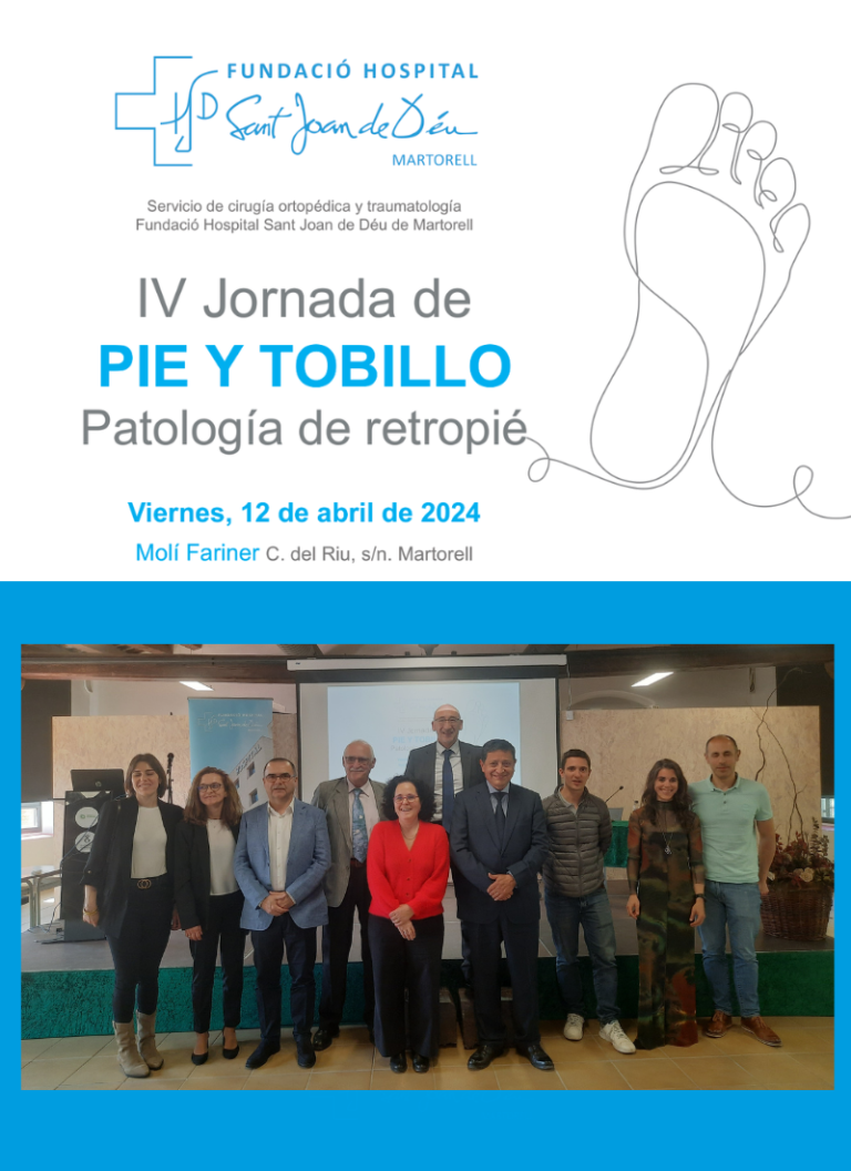 IV Jornada Pie y Tobillo FHSJDM 2024